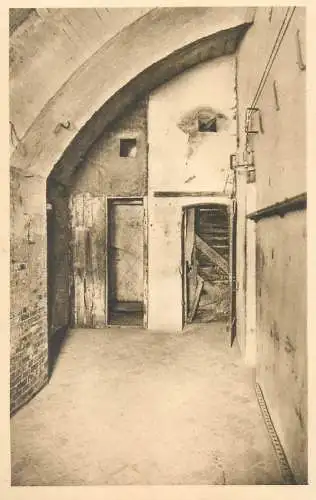 Military Fort de Vaux WW1 la central telephonique et le colombier au fond a gauche postcard
