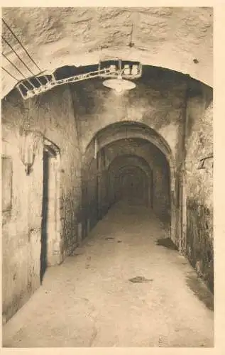 Military Fort de Vaux WW1 galerie centrale postcard