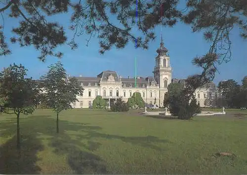 Europe Hungary Festetics kastely 1994 postcard