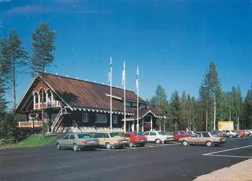 Europe Finland Kagone Hotel 1990 postcard