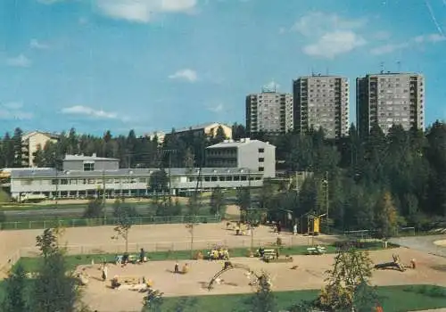 Europe Finland view of Herttoniemi postcard