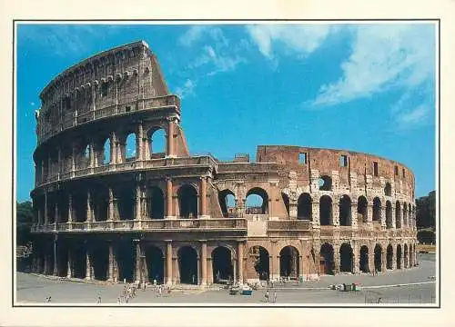 Europe Italy Rome The Colosseum postcard