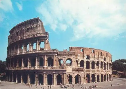 Europe Italy Rome The Colosseum postcard