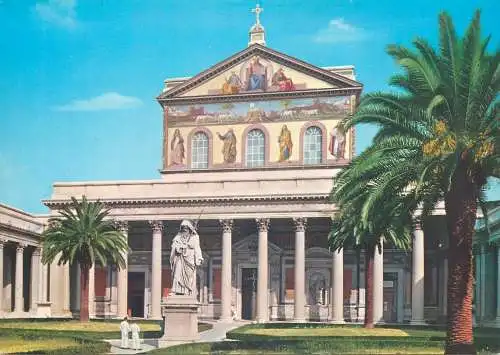 Europe Italy Rome Basilique de St. Paul postcard