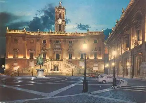 Europe Italy Rome The capitol clocktower postcard