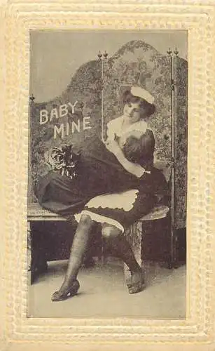 love romance joy couples elegance baby mine lovers postcard