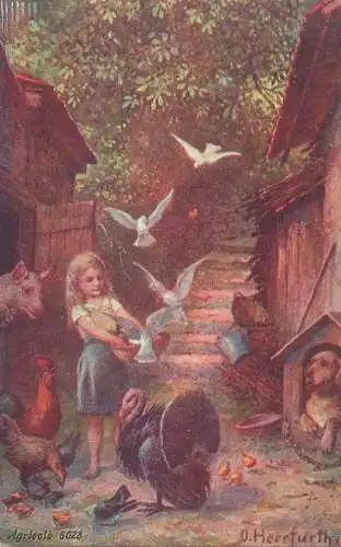 Painting J Agricolo O Herrfurth 1905 Postcard