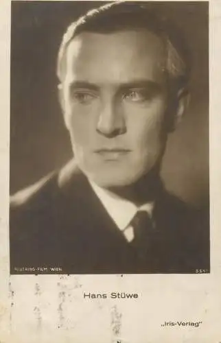 Movie Film start actors Hans Stuwe Austring film postcard