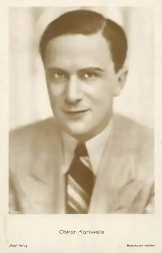 Movie Film start actors Oskar Karlweis Ross verlag hat postcard