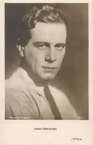 Movie Film start actors Iwan Petrovich Rex ingram produktion postcard