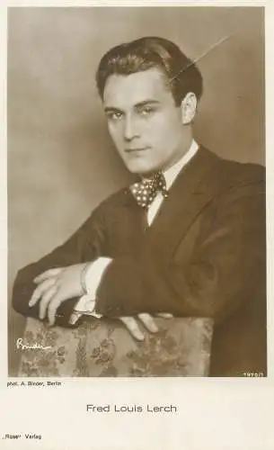 Movie Film start actors Fred Louis Lerch Berlin postcard