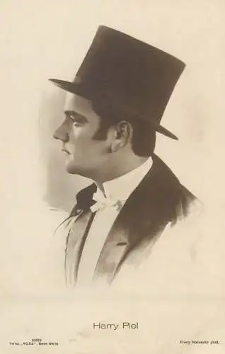 Movie Film start actors Harry Piel Berlin postcard