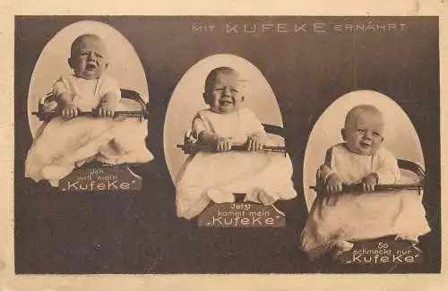Multi babies medicine publicity " Kufeke " Kinder und Erwachsene