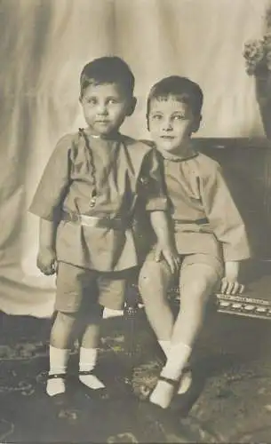 Postkartenwoche der Grossherzogin 1912 Darmstadt Stempel 1912 Herzogliche Familie von Hessen-Darmstadt infant royalty