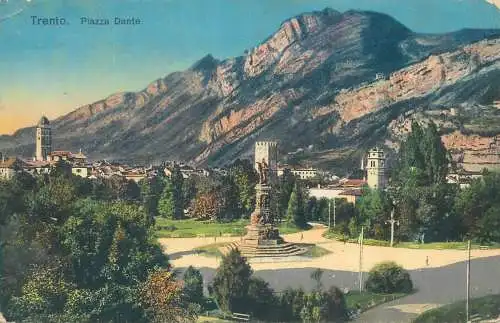 Italia Trento Piazza Dante k.u.k. Infanterieregiment Erzherzog Josef