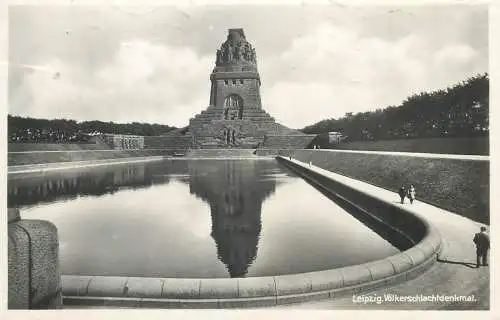 Leipzig Völkerschlachtdenkmal - The Battle of the Nations Monument 1938