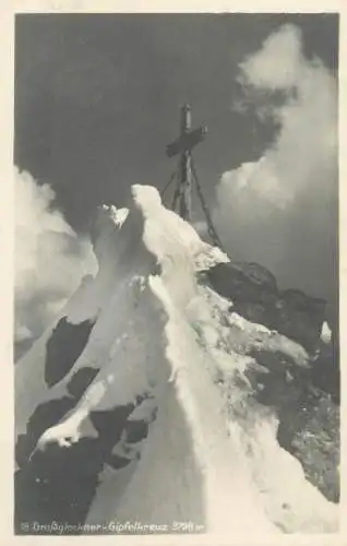 Austria Großglockner Gipfelkreuz mountain peak cross 1928