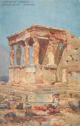 Greece Athenes Erechtheion 1907