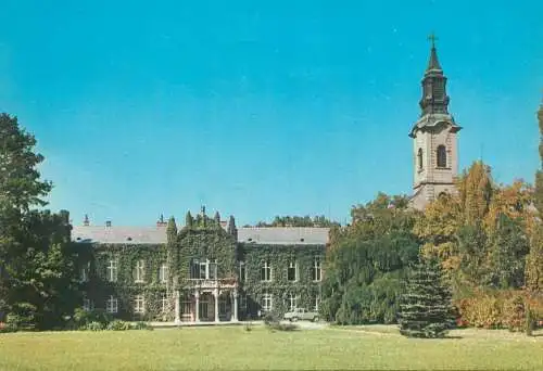 Europe Hungary Martonvasar Hungarian academy of sciences 1971 postcard