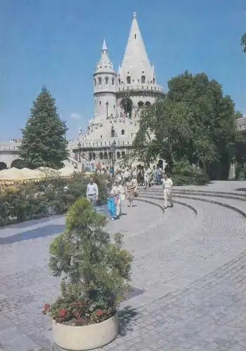 Europe Hungary Budapest fisher bastion postcard