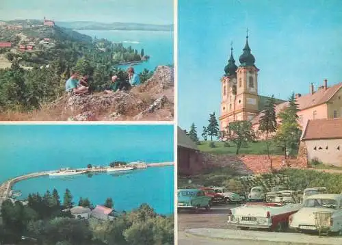 Europe Hungary Udvozlet a Balatonrol greetings from Lake Balaton postcard