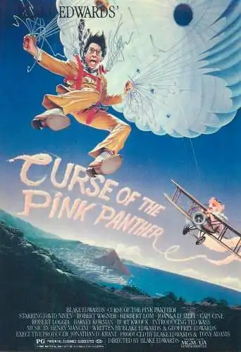 Cinema movie poster film advertising postcard Blake Edward`s Cruise of the Pink Panther