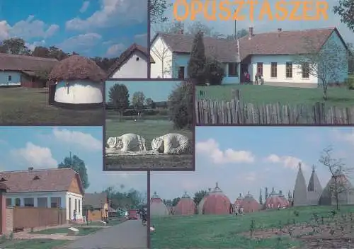 Europe Hungary Opusztaszer 1928 1995 postcard