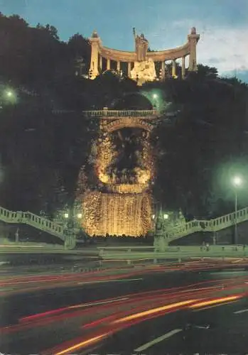 Europe Hungary Budapest Gellert monument  postcard