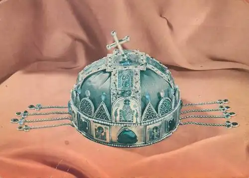 Europe Hungary magyar crown the hungarian crown postcard