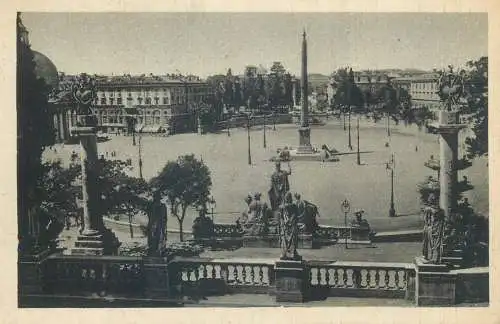 Roma Piazza del Popolo edizione A. Scrocchi