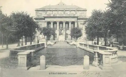 France Strasbourg theater 1909