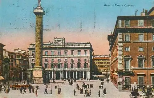 Italia Roma Piazza Colonna 1925