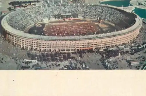 Asia China Peking Worker's stadium postcard
