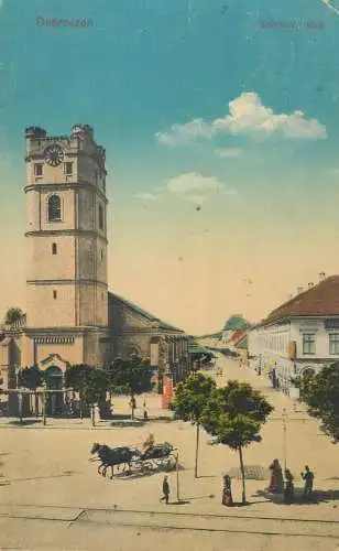 Hungary Debrecen Szechenyi utca 1917