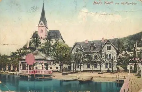 Austria Maria Wörth k.u.k. militar zensur Klagenfurt