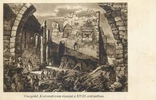 Hungary Visegrád 1936 Koronaterem