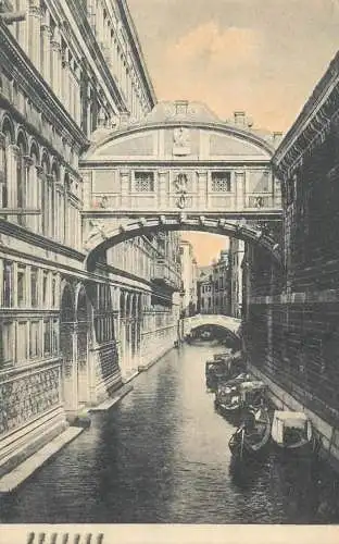 Venice 1925 Ponte dei Sospiri