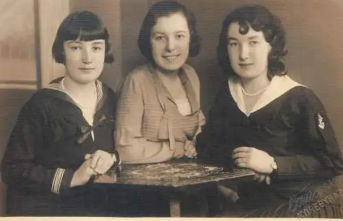 Hungary Nyiregyhaza photo studio 1932