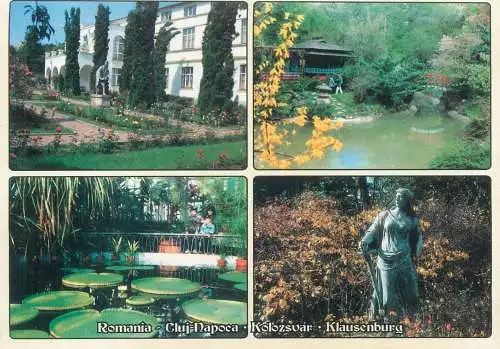 A0163 Romania Cluj-Napoca aspecte din gradina botanica