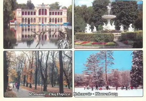 A0163 Romania Cluj-Napoca parcul multi views