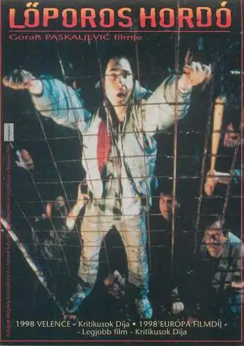 Movie Advertising Card LOPOROS HORDÓ a film by Goran Paskaljevic