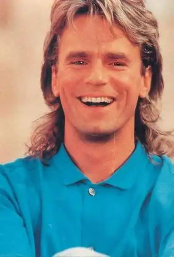 Actor Richard Dean Anderson postcard