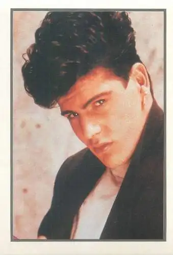 Jason New Kids on the Block music band member postcard