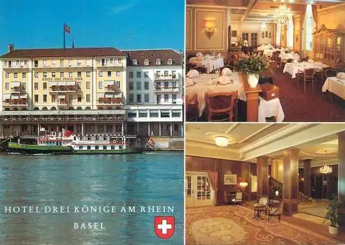 Switzerland Basel Hotel Drei Konige am Rhein