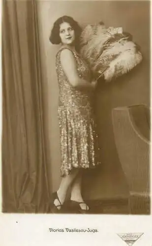 VIORICA VASILESCU - IUGA ACTRITA A TEATRULUI NATIONAL DIN CLUJ ANII '30 - ATELIER FOTOGRAFIC JOANOVICS CLUJ