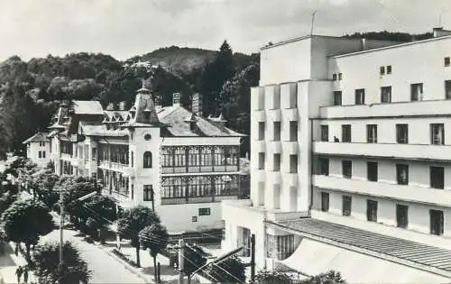 Postcard Romania Govora b-dul "T. Vladimirescu"