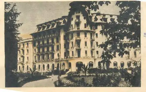 Postcard Romania strandul Govora