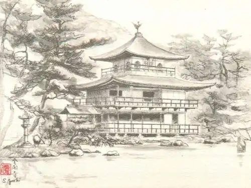 A5650 Japan Kinkaku-Ji temple