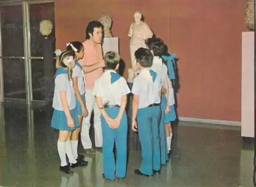 A5555 Museo Nacional de Bellas Artes Greek sculptures hall