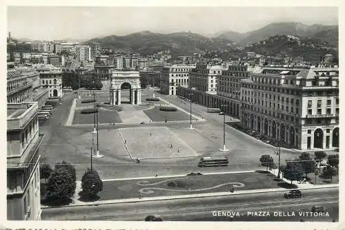A5238 Italy Genova Piazza della Vittoria